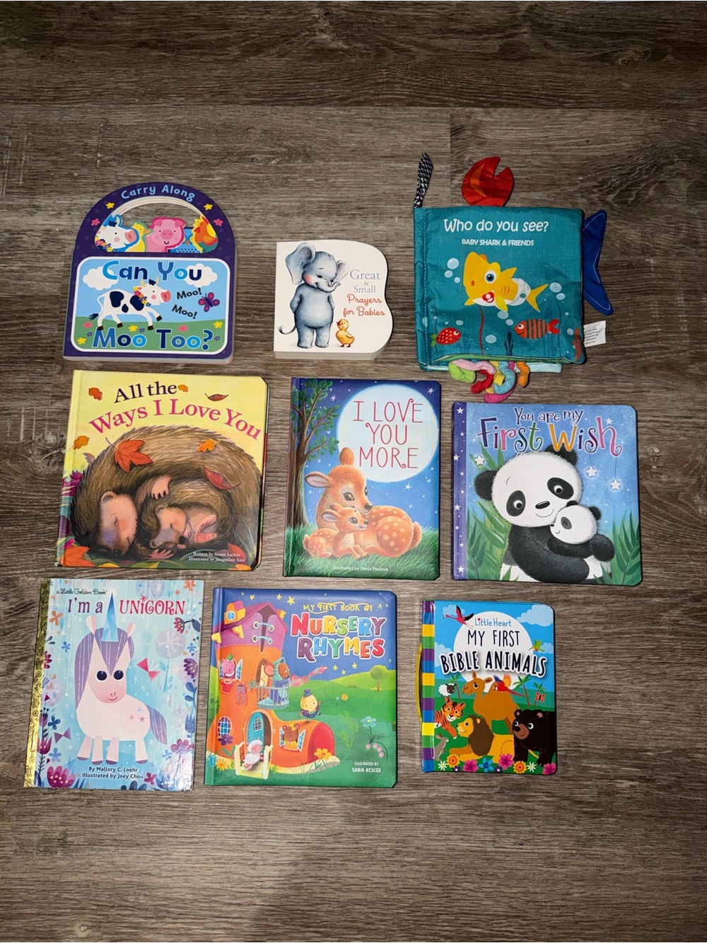 Assorted Kids Nursery Books Lot